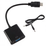 Adaptateur HDMI Vers VGA avec Audio