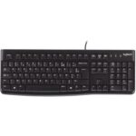 Clavier Filaire LOGITECH USB K120 - Noir