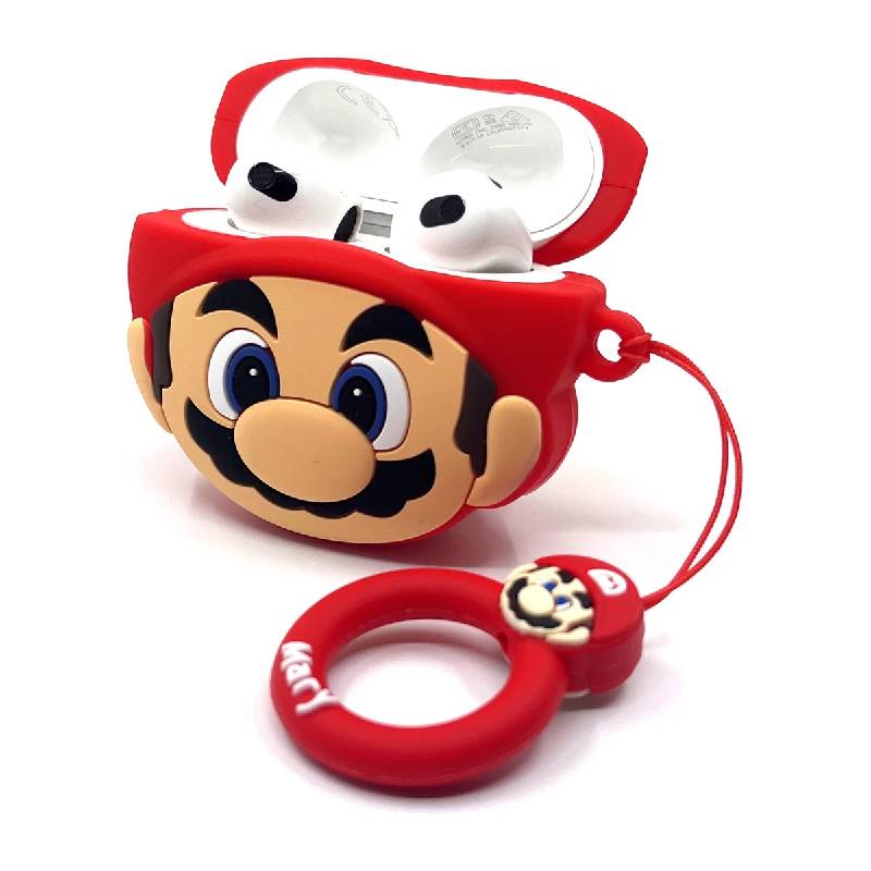 Écouteurs Sans Fil TWS-K15 Avec Étui Silicone - Super Mario