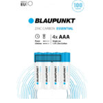4 Piles Blaupunkt Zinc Carbon1.5V AAA
